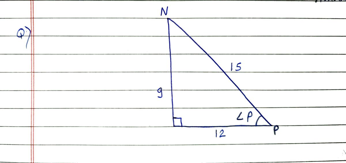 Trigonometry homework question answer, step 1, image 1